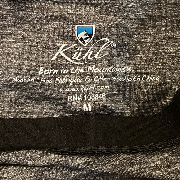 Kuhl Mova Aktiv Charcoal Heather Grey Athletic Sleeveless Outdoor Dress M - Picture 4 of 6